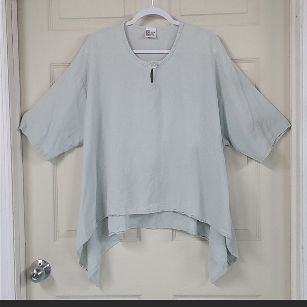 Oh My Gauze!  Light blue OSFM. SHARKBITE